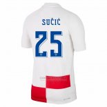 Camisola Croacia Jogador Sucic 1º 2024