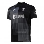 Camisola Liverpool Goleiro 2021-2022 Preto
