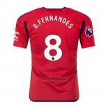 Camisola Manchester United Jogador B.Fernandes 1º 2023-2024