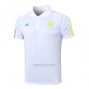 Camisola Polo del Arsenal 2023-2024 Branco