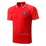 Camisola Polo del Paris Saint-Germain 2022-2023 Vermelho