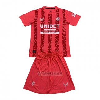 Camisola Rangers Goleiro 2º Crianca 2024-2025