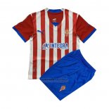 Camisola Sporting Gijon 1º Crianca 2022-2023