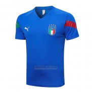 Camisola de Treinamento Italia 2022-2023 Azul