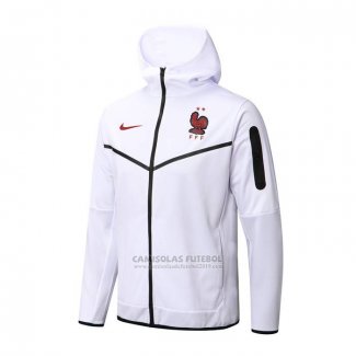 Jaqueta Hoodie Franca 2022-2023 Branco