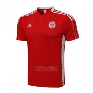 Polo Bayern de Munique 2021-2022 Vermelho