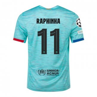 Camisola Barcelona Jogador Raphinha 3º 2023-2024