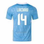 Camisola Belgica Jogador Lukebakio 2º 2024