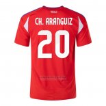 Camisola Chile Jogador Ch.aranguiz 1º 2024