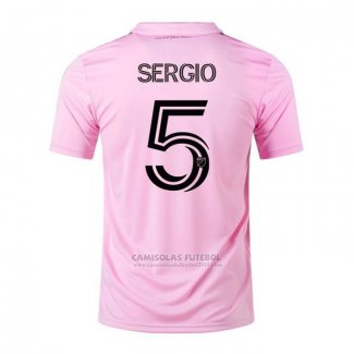 Camisola Inter Miami Jogador Sergio 1º 2023