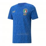 Camisola Italia European Champions 2020 Azul Tailandia