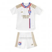 Camisola Lyon 1º Crianca 2023-2024