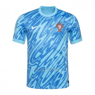 Camisola Portugal Goleiro 2024 Azul