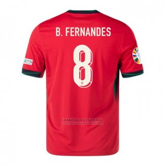 Camisola Portugal Jogador B.fernandes 1º 2024