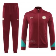 Jaqueta de Treinamento Paris Saint-Germain 2024-2025 Vermelho