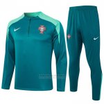 Sueter de Treinamento Portugal 2024-2025 Verde