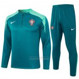Sueter de Treinamento Portugal 2024-2025 Verde