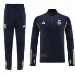 Sueter de Treinamento Real Madrid 2023-2024 Azul