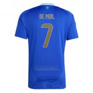 Camisola Argentina Jogador de Paul 2º 2024