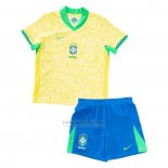 Camisola Brasil 1º Crianca 2024