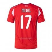 Camisola Chile Jogador Medel 1º 2024