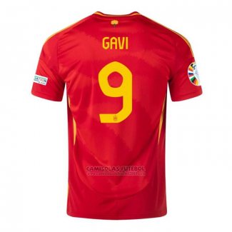 Camisola Espanha Jogador Gavi 1º 2024