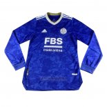 Camisola Leicester City 1º Manga Comprida 2021-2022