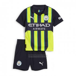 Camisola Manchester City 2º Crianca 2024-2025