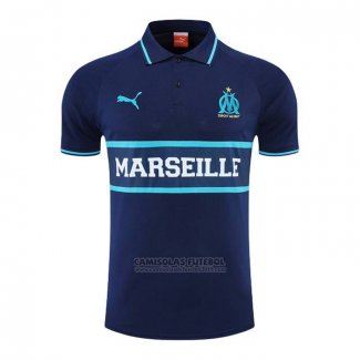 Camisola Polo del Olympique Marsella 2022-2023 Azul Marino