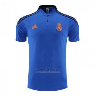 Camisola Polo del Real Madrid 2022-2023 Azul