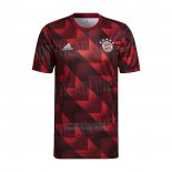 Camisola Pre-jogo Bayern de Munique 2022 Vermelho e Preto