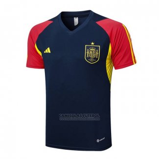 Camisola de Treinamento Espanha 2023-2024 Azul