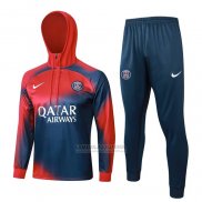 Sueter de Treinamento Paris Saint-Germain 2023-2024 Vermelho y Azul