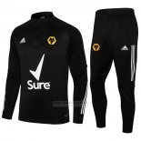 Sueter de Treinamento Wolves 2021-2022 Preto