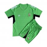 Camisola Argentina Goleiro Crianca 2022 Verde