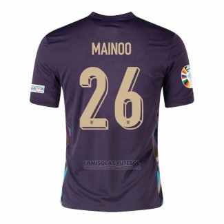 Camisola Inglaterra Jogador Mainoo 2º 2024