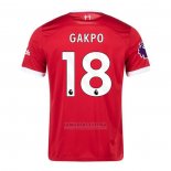 Camisola Liverpool Jogador Gakpo 1º 2023-2024