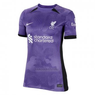 Camisola Liverpool 3º Mulher 2023-2024