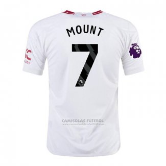 Camisola Manchester United Jogador Mount 3º 2023-2024