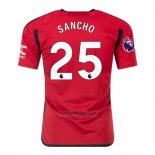 Camisola Manchester United Jogador Sancho 1º 2023-2024