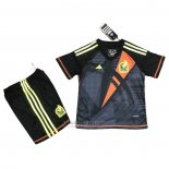 Camisola Mexico Goleiro Crianca 2024 Preto