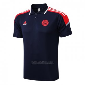 Camisola Polo Bayern de Munique 2022-2023 Azul