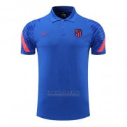 Camisola Polo del Atletico Madrid 2022-2023 Azul