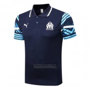 Camisola Polo del Olympique Marsella 2022-2023 Azul Marino