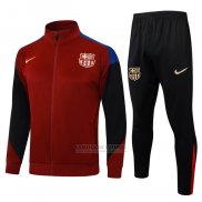 Jaqueta de Treinamento Barcelona 2024-2025 Vermelho Y Azul
