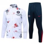 Jaqueta de Treinamento Paris Saint-Germain 2024-2025 Branco