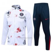 Jaqueta de Treinamento Paris Saint-Germain 2024-2025 Branco
