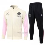 Jaqueta de Treinamento Paris Saint-Germain Jordan 2024-2025 Amarelo