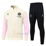 Jaqueta de Treinamento Paris Saint-Germain Jordan 2024-2025 Amarelo