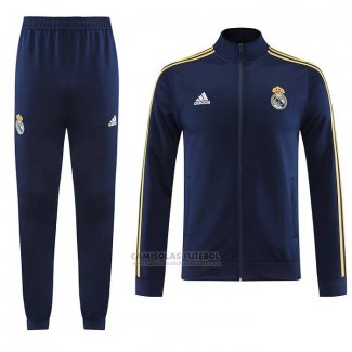 Jaqueta de Treinamento Real Madrid 2023-2024 Azul